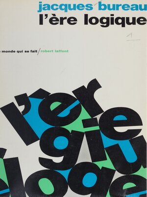 cover image of L'ère logique